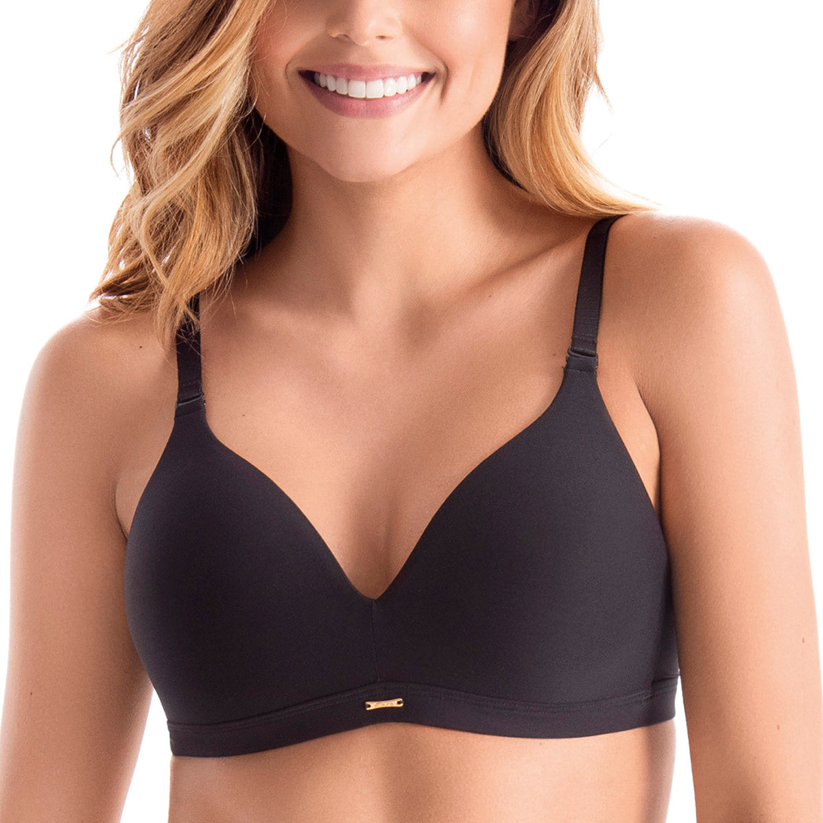 BRASIER TRIANGULAR CON VARILLA LATERAL NEGRO