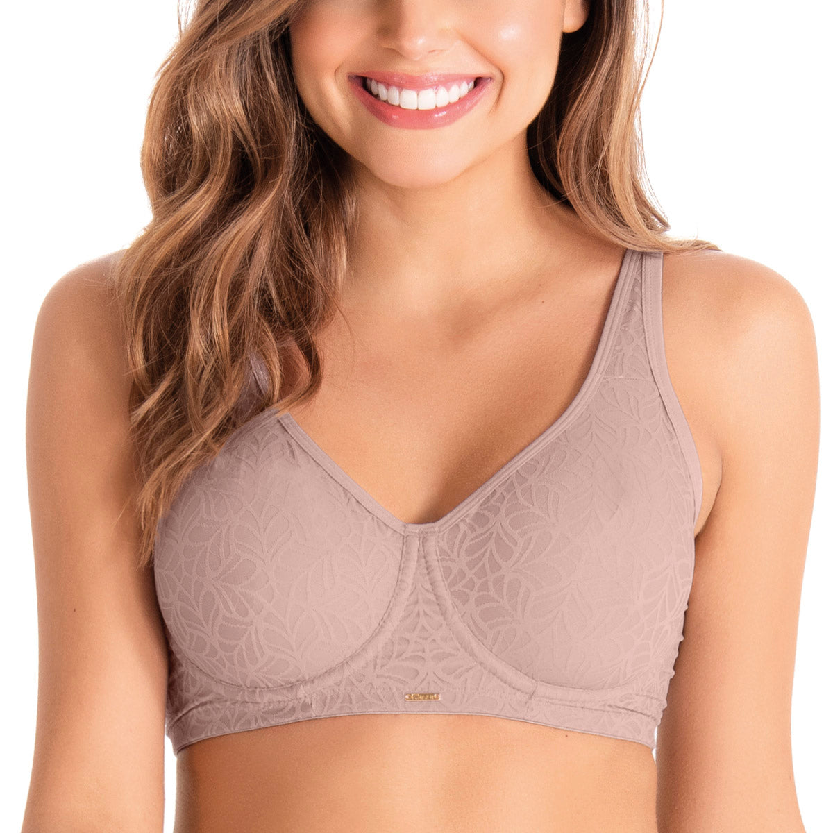 BRASIER CLÁSICO CON ARO NUDE
