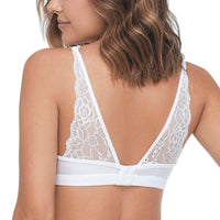 BRASIER TRIANGULAR CON ENCAJE EN ESPALDA