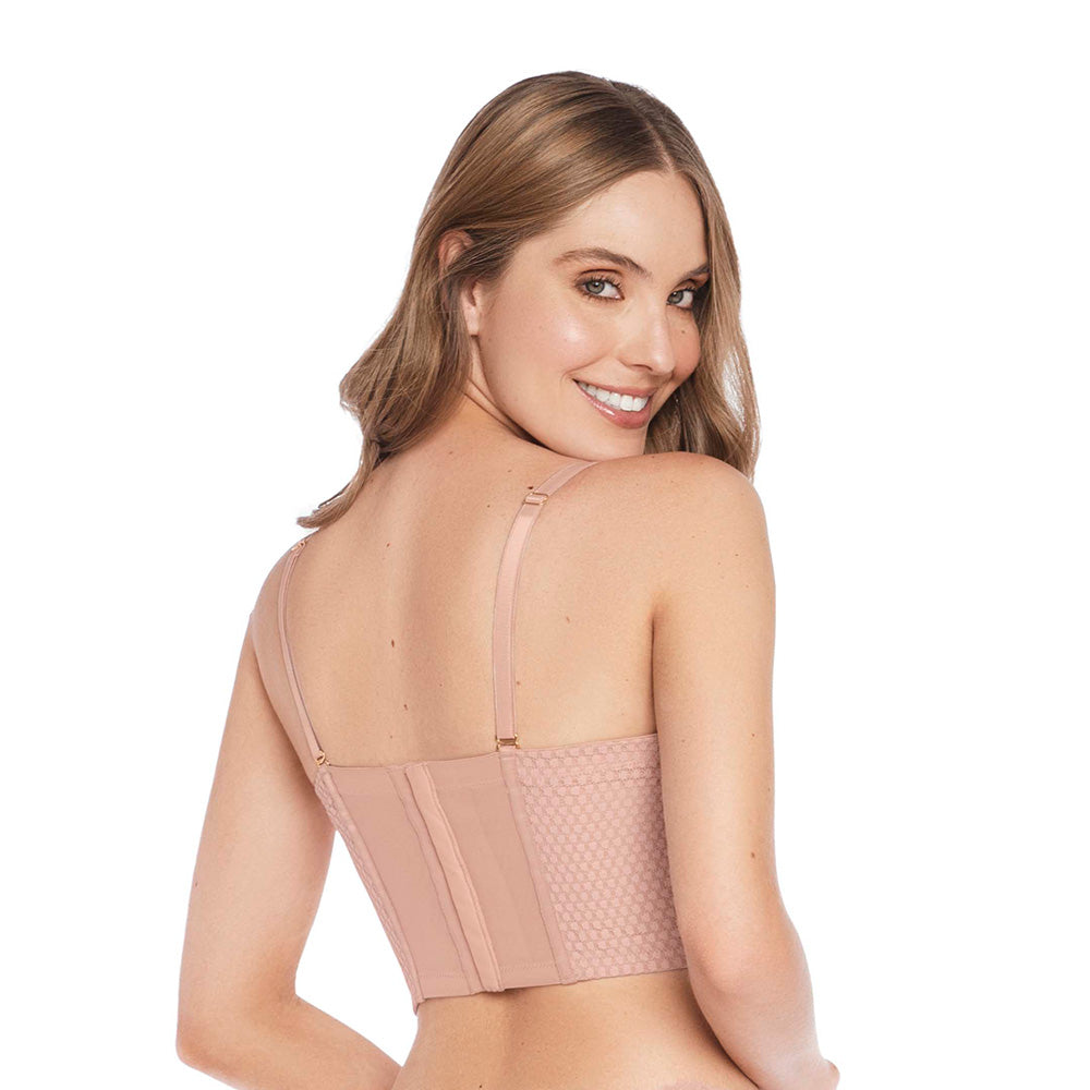 BUSTIER CON POWERNET EN BASE