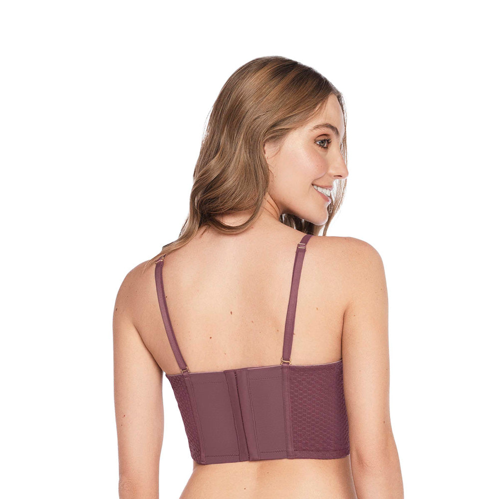 BUSTIER CON POWERNET EN BASE