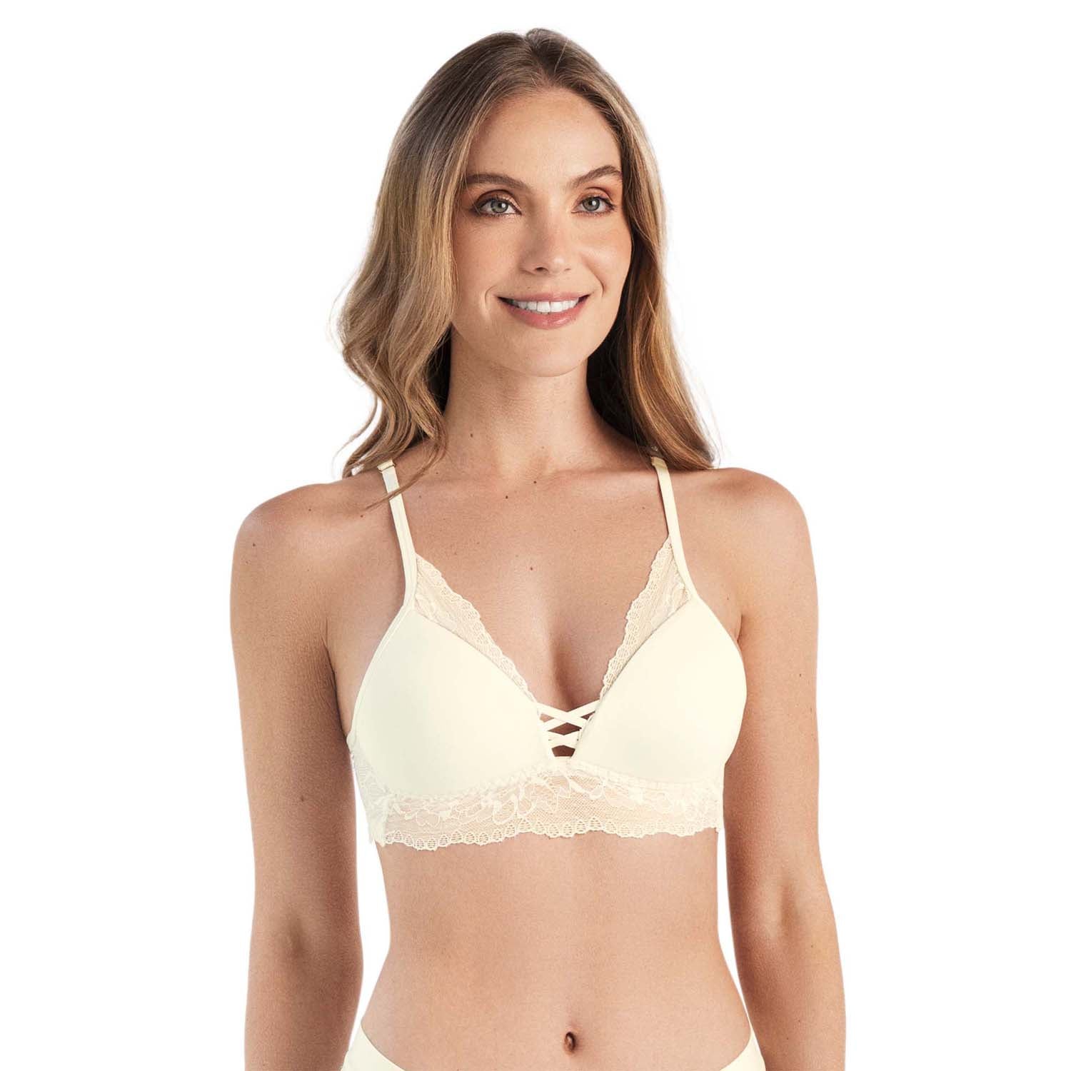 BRASIER TRIANGULAR SIN ARO VAINILLA