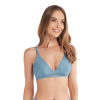 BRALETTE CON COPAS REMOVIBLES AZUL ESSENTIA