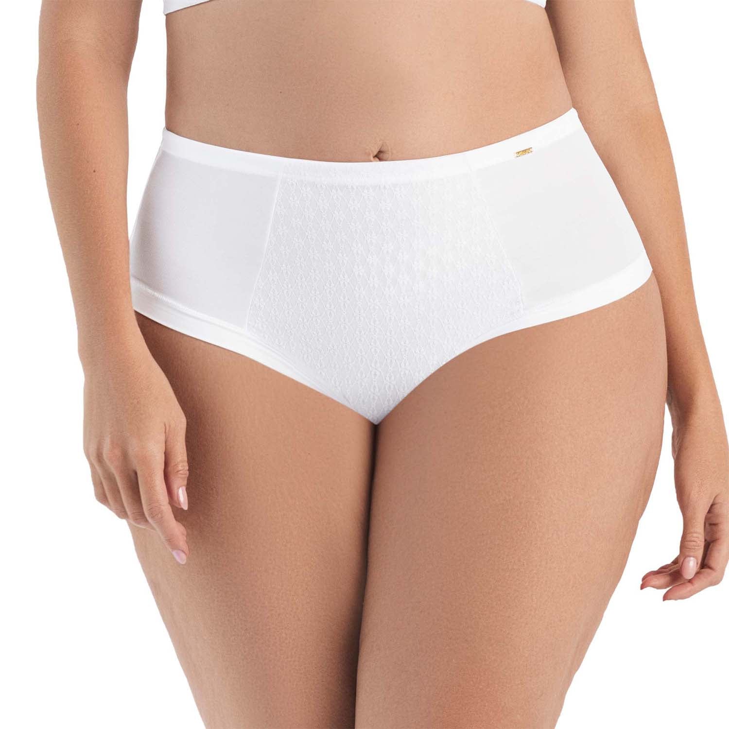 PANTY CON POWERNET EN DELANTERO BLANCO