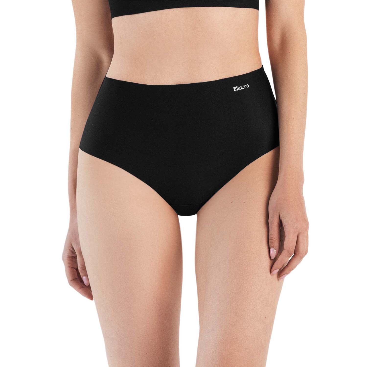 PANTY TIRO ALTO NEGRO