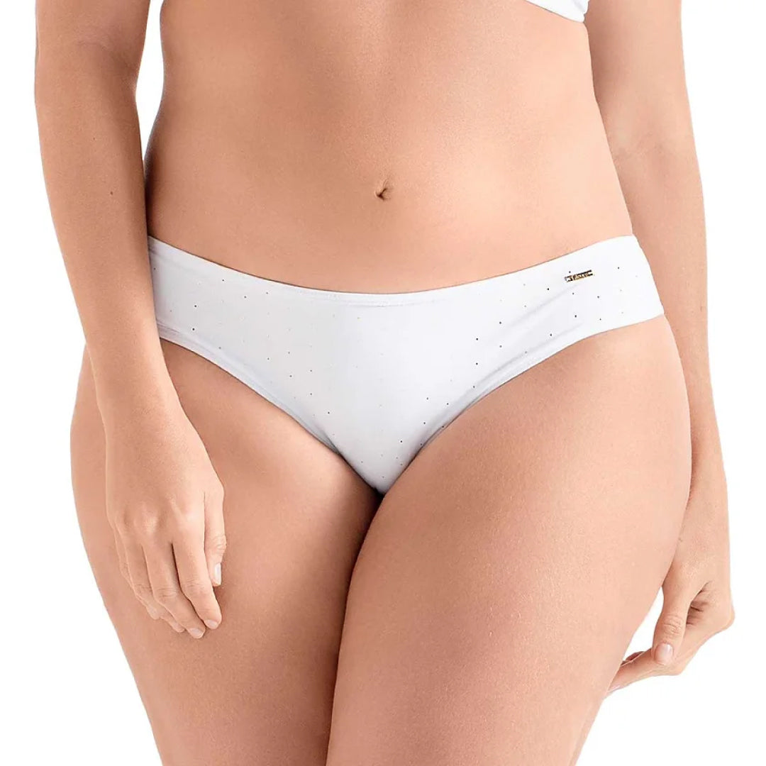 PANTY CON ESTAMPADO EN FOIL BLANCO