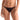 PANTY TIPO HILO CON CORTE EN ENCAJE NEGRO