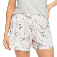 SHORT DE PIJAMA CON ELÁSTICO EN CINTURA JARDIN ESTAMPADO
