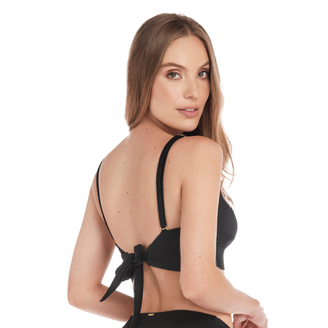 TOP DE VESTIDO DE BAÑO CON CARGADERAS GRADUABLES