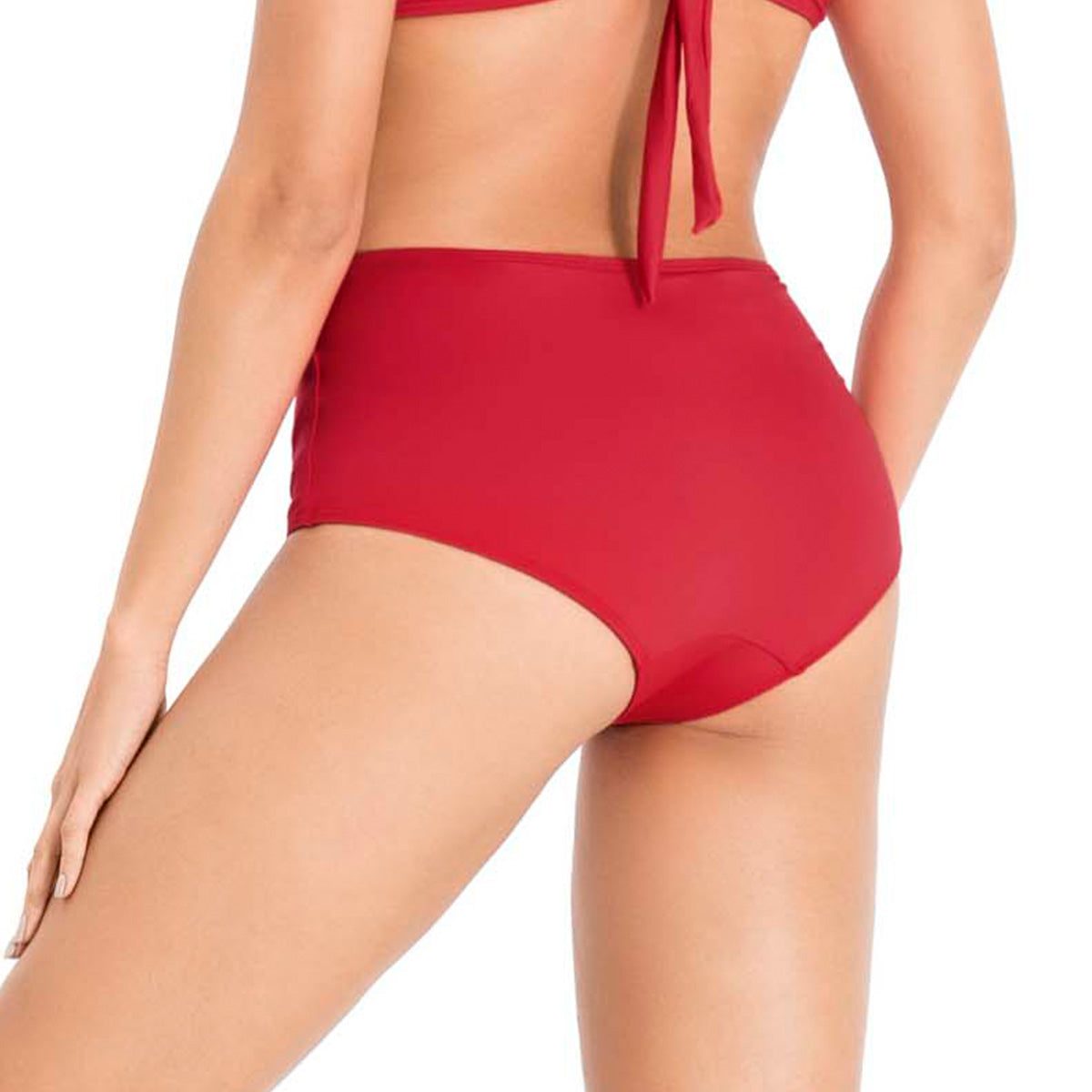 PANTY DE VESTIDO DE BAÑO TALLE ALTO