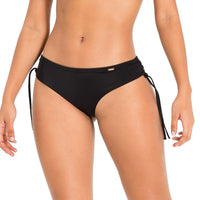 PANTY DE VESTIDO DE BAÑO TIPO CULOTTE NEGRO