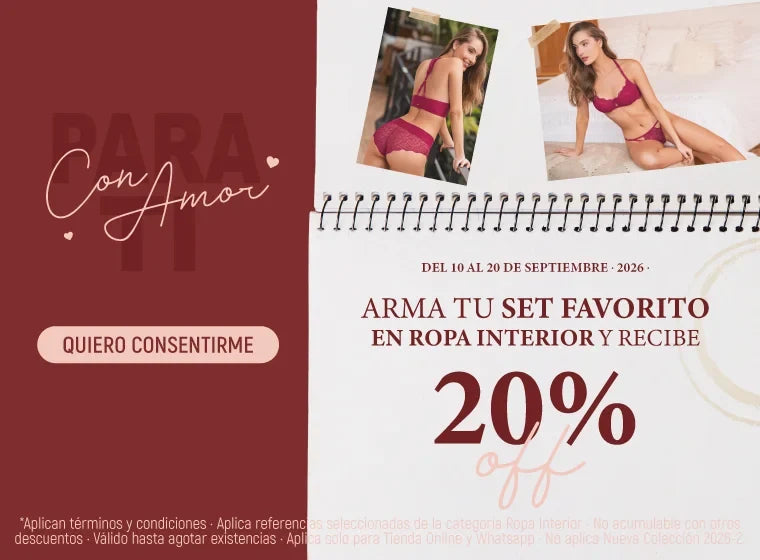 Compra tu Set – 20% OFF