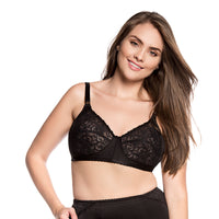 BRASIER CLÁSICO CON CARGADERAS ANCHAS NEGRO
