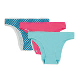 PAQUETE DE PANTIES TIPO TANGA X3 SURTIDO