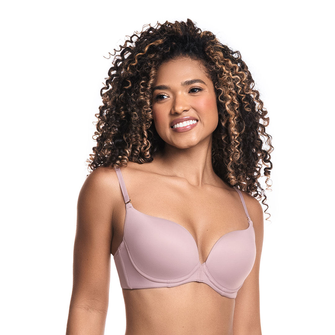 BRASIER DE REALCE NATURAL CON VARILLAS LATERALES NUDE OPALO