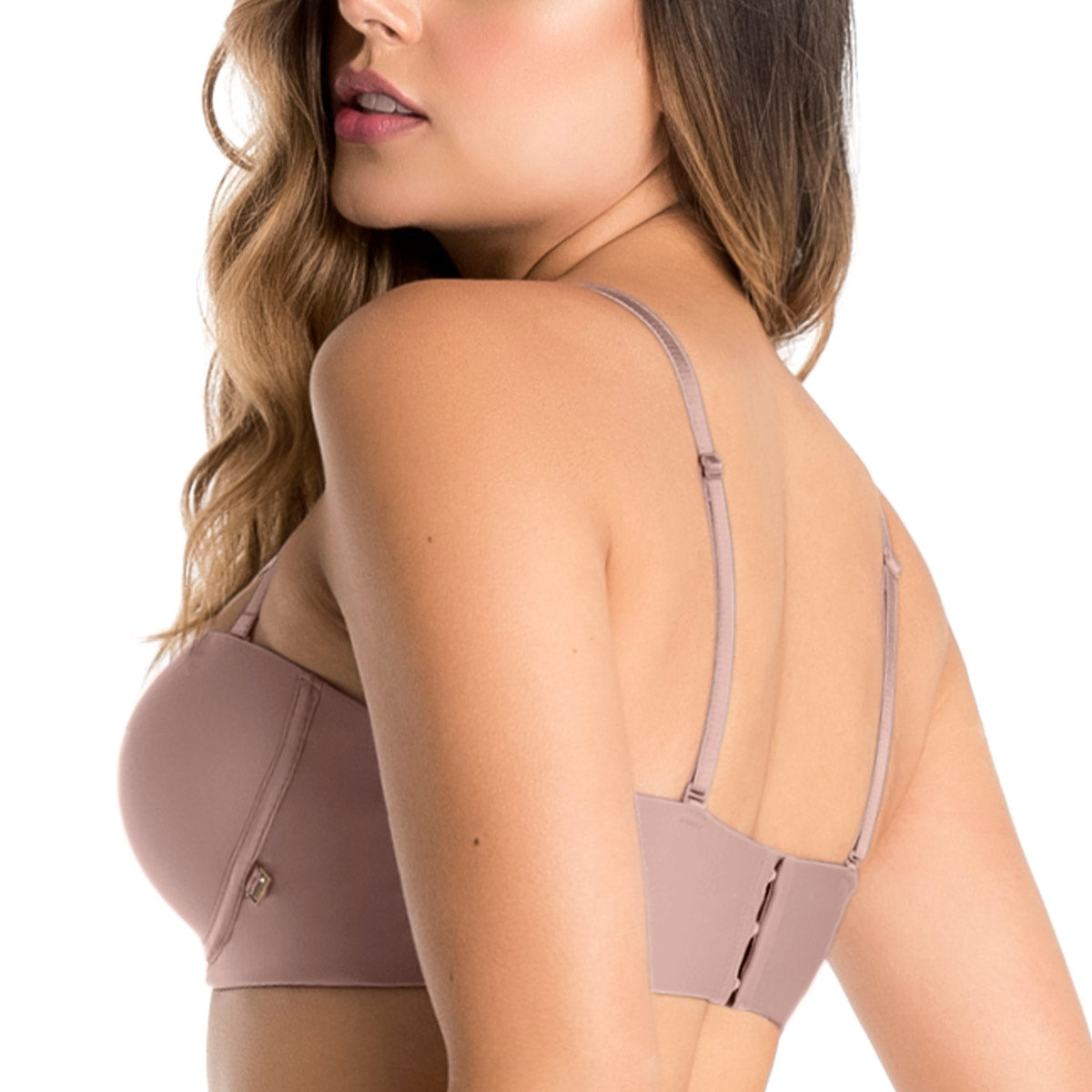 BRASIER STRAPLESS CON ESTRUCTURA INTERNA EN POWERNET