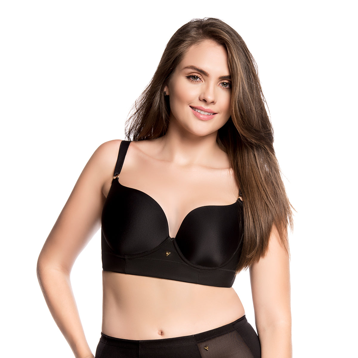 BRASIER REALCE NATURAL CON TECNOLOGÍA EN CONTORNO NEGRO
