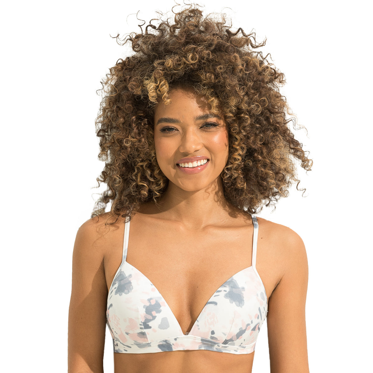 BRASIER TRIANGULAR CON REALCE NATURAL MANCHAS EST