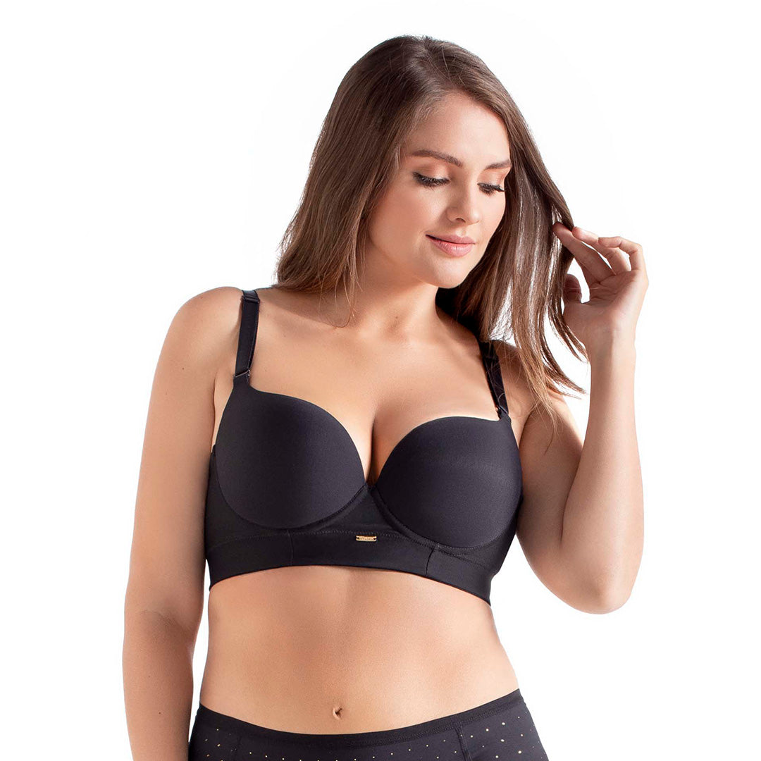 BRASIER REALCE NATURAL CON POWERNET EN BASE NEGRO
