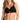 BRASIER TRIANGULAR CON RECOGIDO EN CENTRO NEGRO