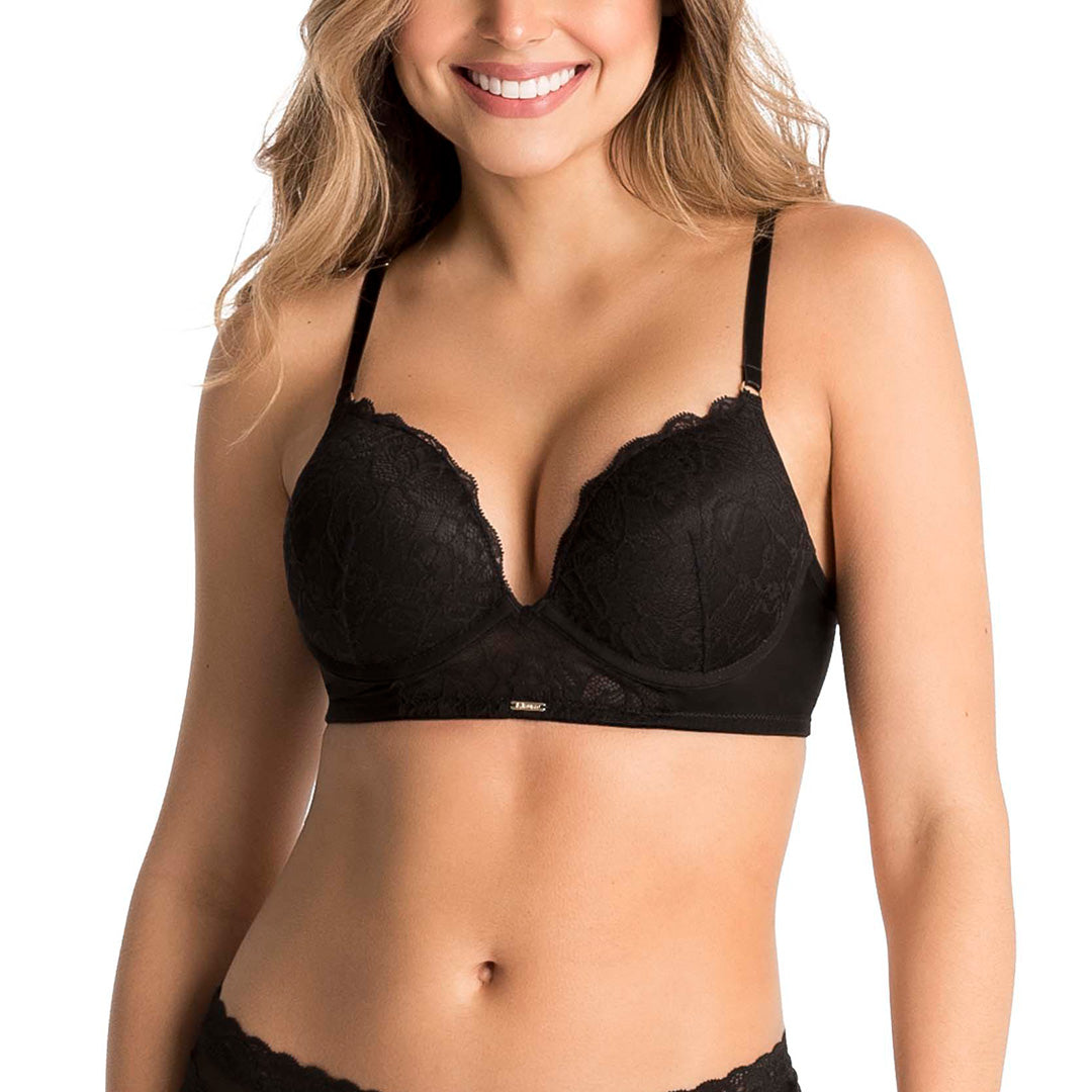 BRASIER ULTRAMAX AUMENTA 2 TALLAS NEGRO