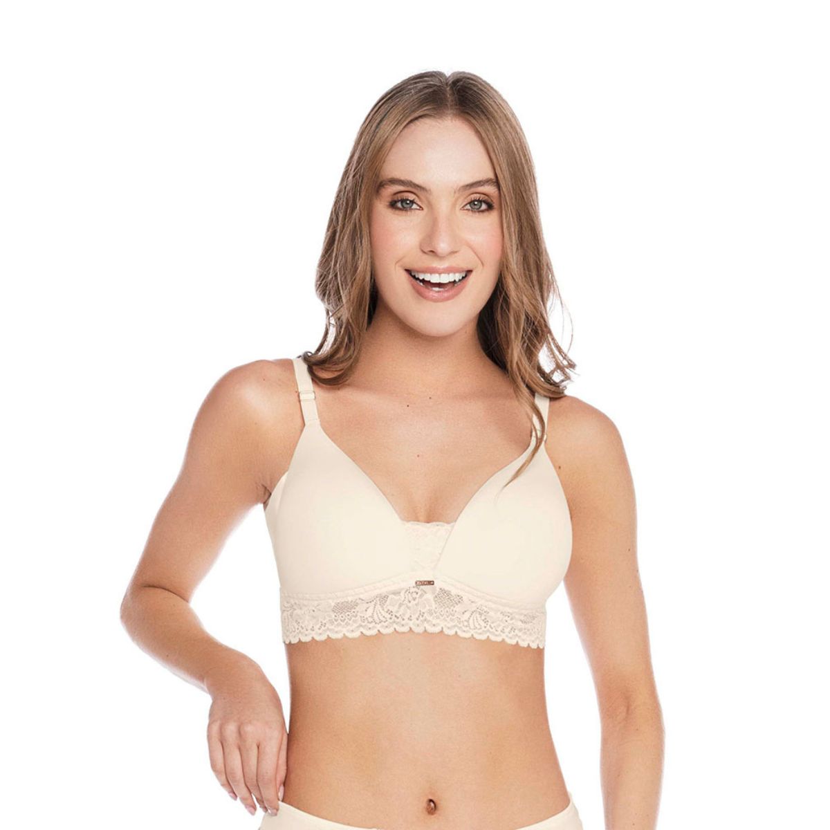 BRASIER TRIANGULAR SIN ARO CON ESPALDA ANCHA