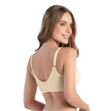 BRASIER TRIANGULAR CON ESPALDA ANATÓMICA PIEL LATTE 40B