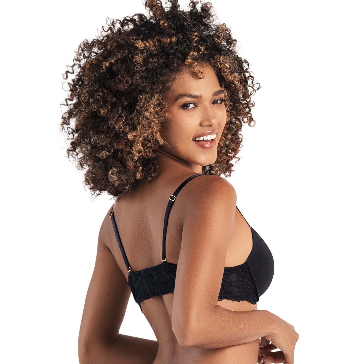 BRASIER SUPER REALCE CON ESPALDA EN ENCAJE