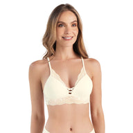 BRASIER TRIANGULAR SIN ARO VAINILLA
