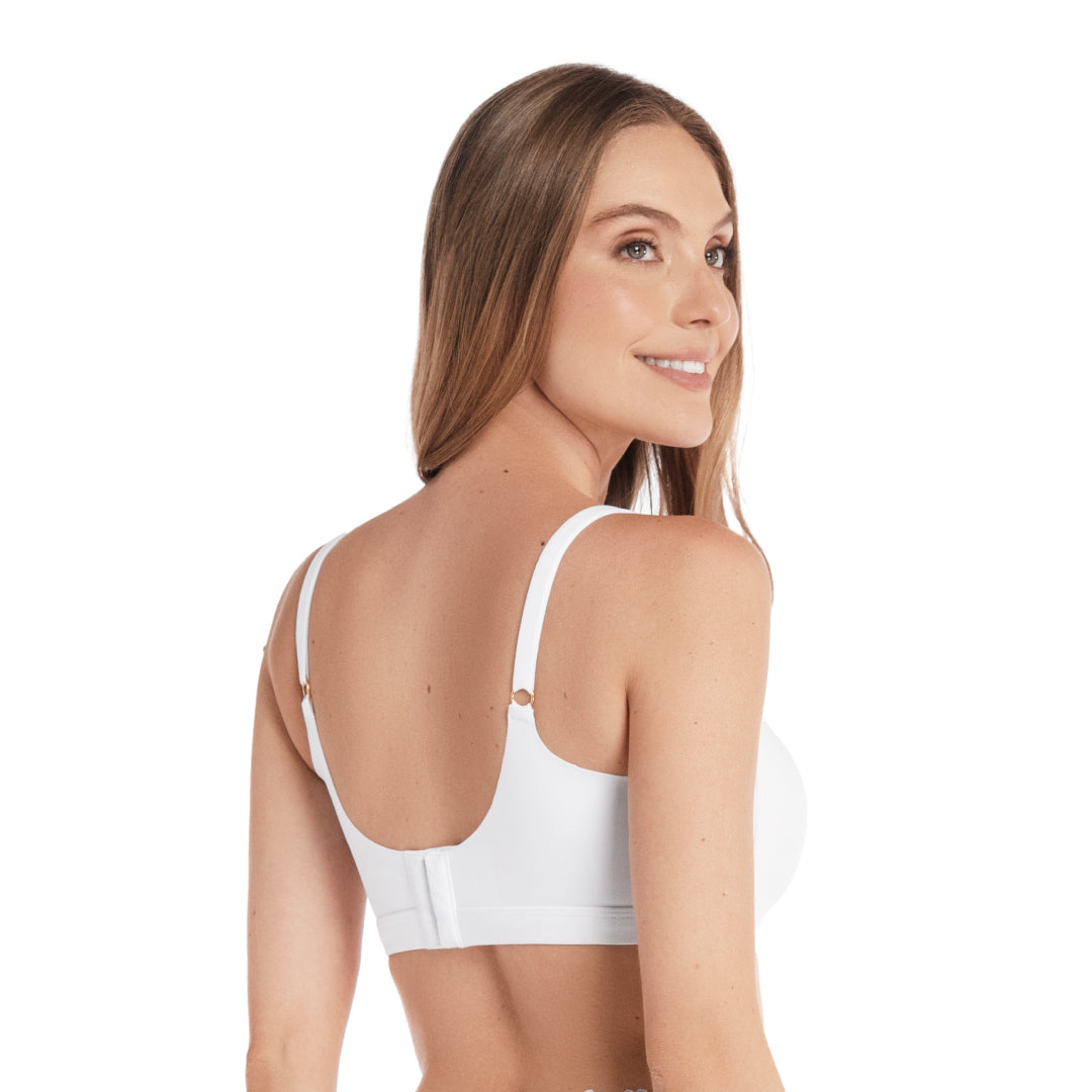 BRASIER TRIANGULAR CON ESCOTE EN ENCAJE