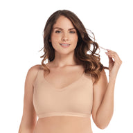 BRASTOP CON COPAS INCORPORADAS PIEL LATTE