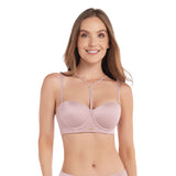 BRASIER STRAPLESS CON CARGADERA MULTIFUNCIONAL NUDE OPALO