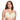 BRASIER TRIANGULAR CON BROCHE DE 4 NIVELES VAINILLA
