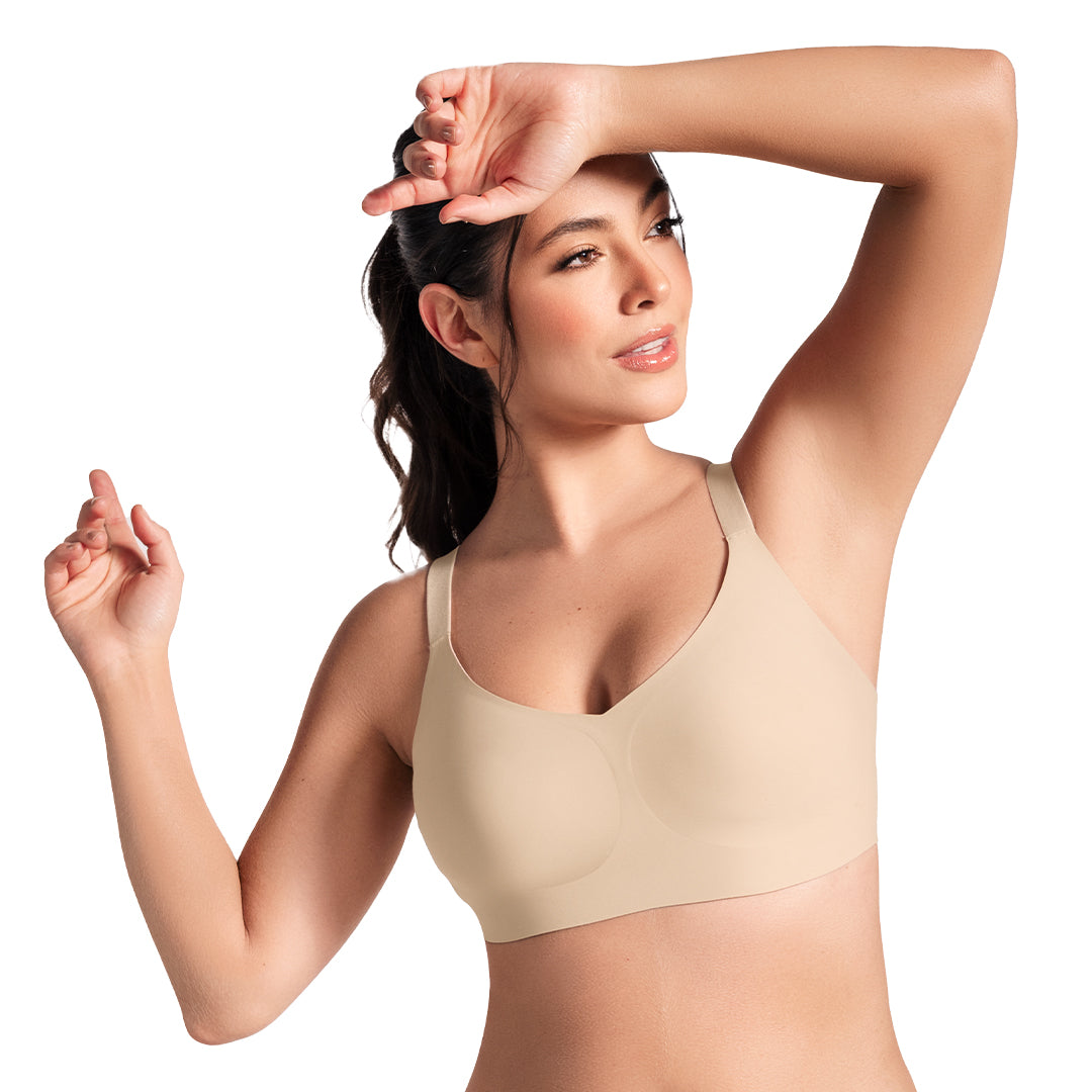 BRASIER SIN COSTURAS PIEL LATTE