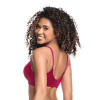 BRASIER TRIANGULAR CON CARGADERAS ANCHAS Y GRADUABLES