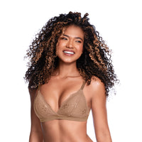 BRALETTE DE ENCAJE CON COPA REMOVIBLE