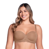 BRASIER STRAPLESS DE ENCAJE