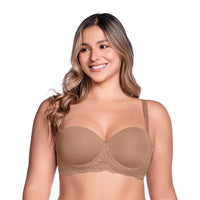 BRASIER STRAPLESS DE ENCAJE
