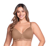 BRASIER TRIANGULAR CON ENCAJE