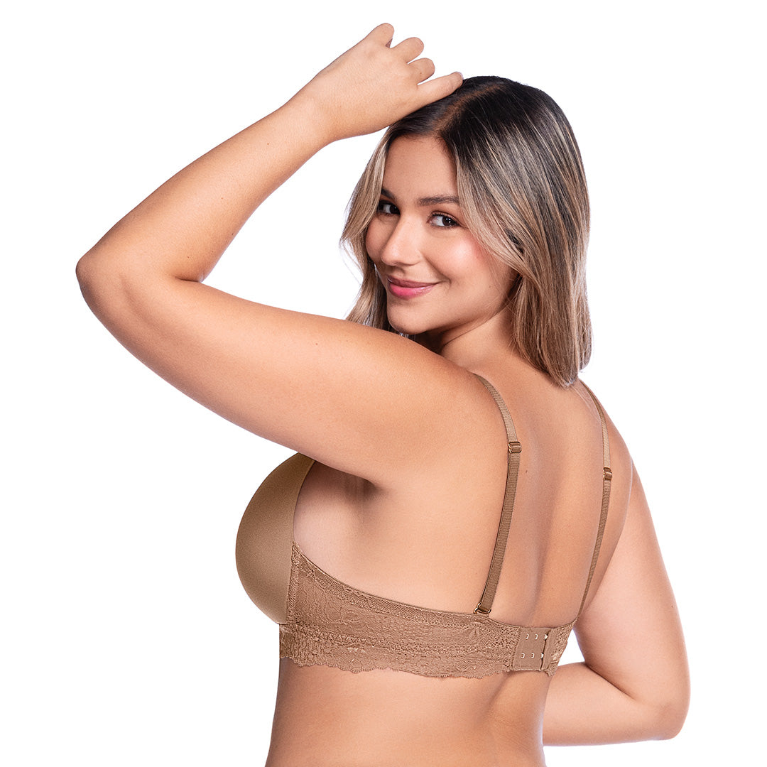 BRASIER TRIANGULAR CON ENCAJE