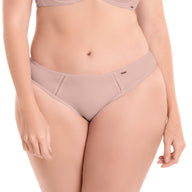 PANTY CON CORTES LATERALES DECORATIVOS NUDE