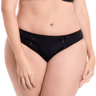 PANTY CON CORTES LATERALES NEGRO