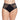 PANTY ALTO CON ENCAJE EN LATERALES NEGRO