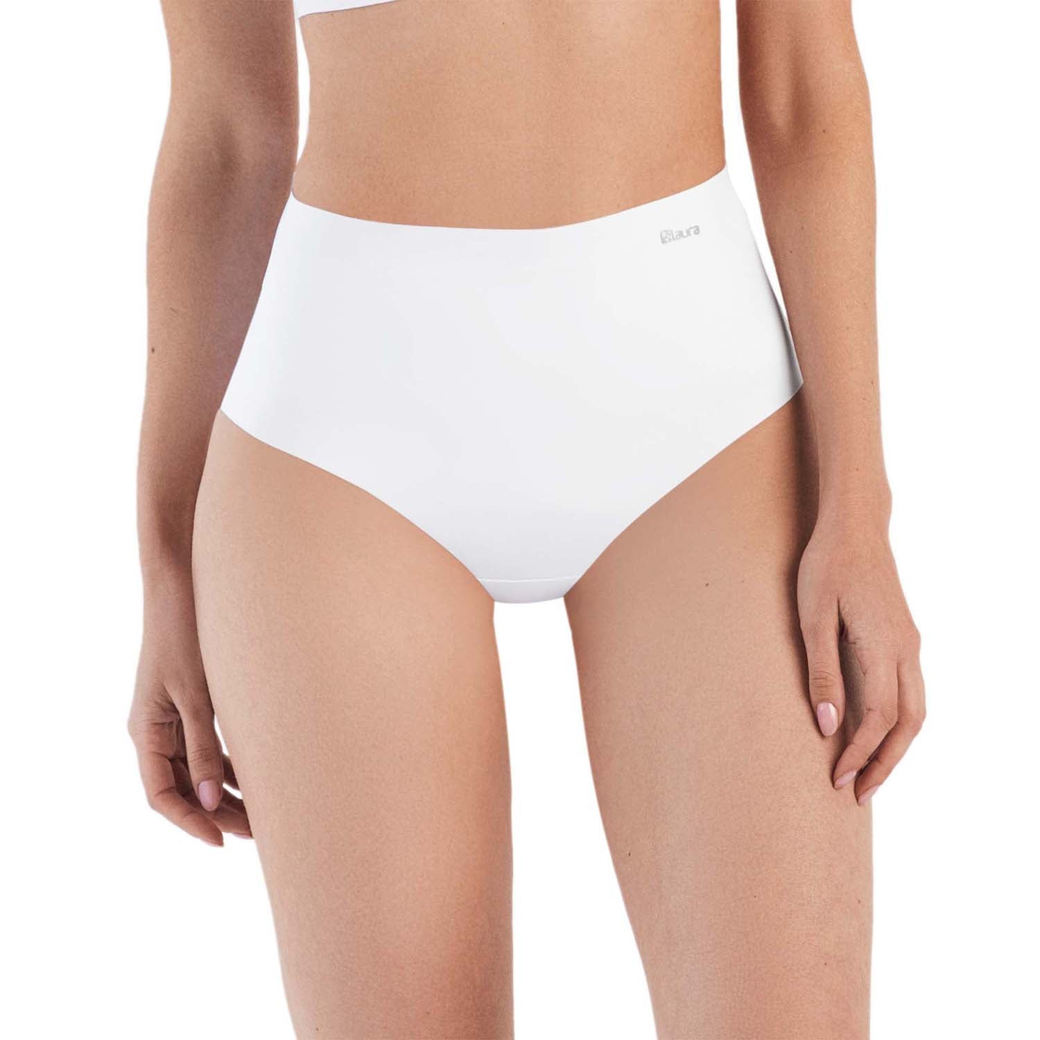 PANTY TIRO ALTO BLANCO