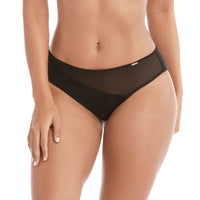 PANTY CON TUL Y ENCAJE NEGRO