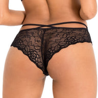 CACHETERO CON POSTERIOR EN ENCAJE NEGRO