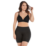 PANTY CICLISTA CON SILUETA INVISIBLE NEGRO