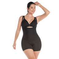 FAJA SHORT BUSTO LIBRE NEGRO