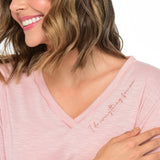 CAMIBUSO DE PIJAMA CON CUELLO EN V