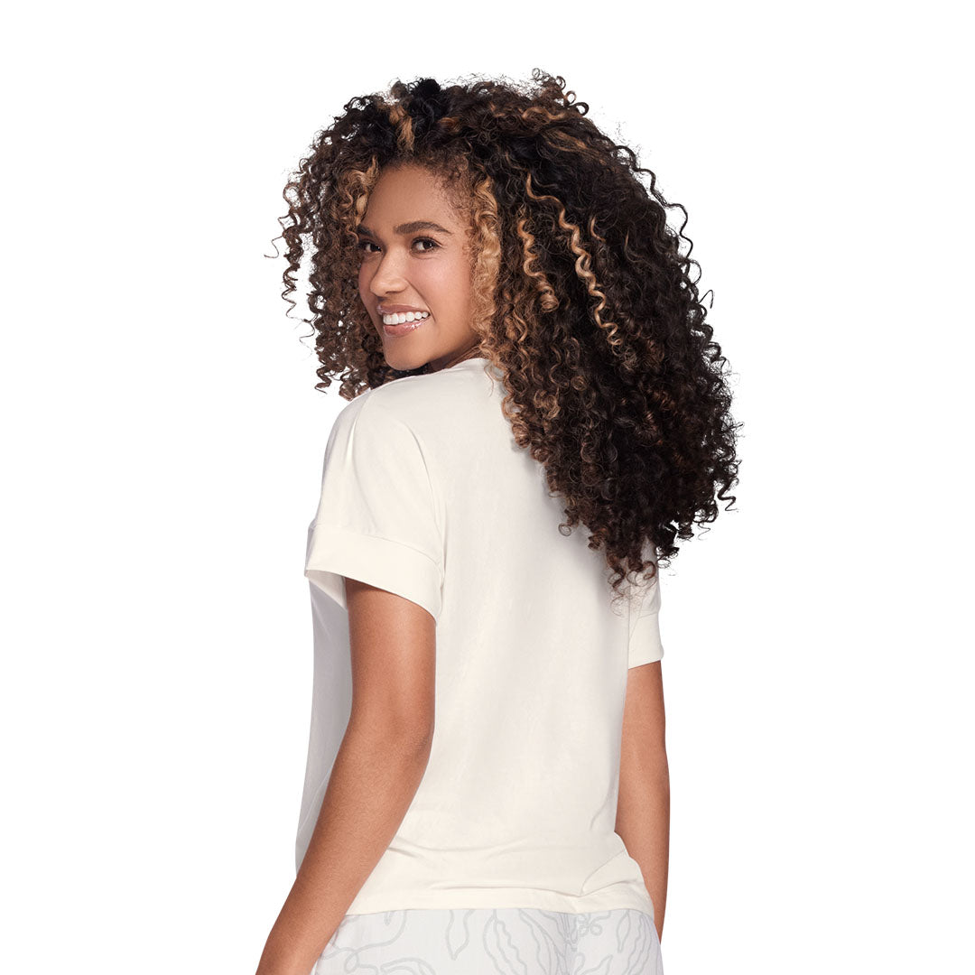 CAMISA DE PIJAMA SILUETA MANGA CORTA